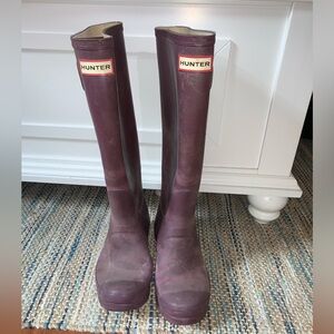 Hunter Rain Boots - Tall